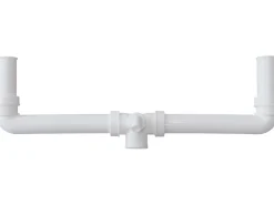 Zubehör Für Küchenarmatur<Ablaufverbindung für Doppelspüle 47,8 mm (G 1 1/2) Weiß