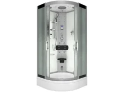 AcquaVapore Einhebelmischer<Dampfdusche Duschtempel Sauna Dusche Duschkabine D46-50M2-EC 90x90