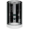 Dampfdusche Duschtempel Sauna Dusche Duschkabine D46-63T2-EC 100x100 Einhebelmischer