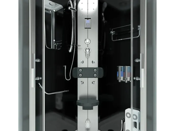Hot AcquaVapore Dampfdusche Duschtempel Sauna Dusche Duschkabine D46-63T2 100x100