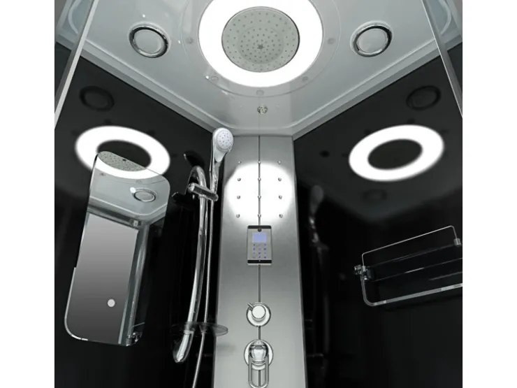 Hot AcquaVapore Dampfdusche Duschtempel Sauna Dusche Duschkabine D46-63T2 100x100
