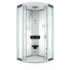 AcquaVapore Einhebelmischer<Dampfdusche Duschtempel Sauna Dusche Duschkabine D46-10T2-EC 90x90