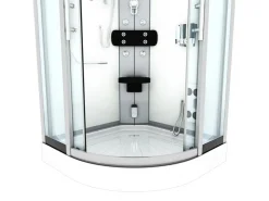 AcquaVapore Einhebelmischer<Dampfdusche Duschtempel Sauna Dusche Duschkabine D46-10T2-EC 90x90