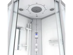 AcquaVapore Einhebelmischer<Dampfdusche Duschtempel Sauna Dusche Duschkabine D46-10T2-EC 90x90