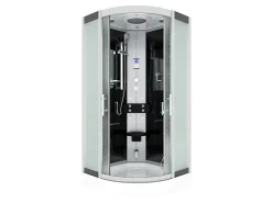 AcquaVapore Einhebelmischer<Dampfdusche Duschtempel Sauna Dusche Duschkabine D46-23M2-EC 100x100