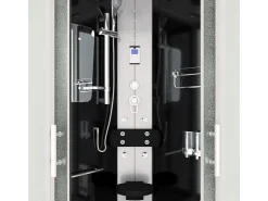 AcquaVapore Einhebelmischer<Dampfdusche Duschtempel Sauna Dusche Duschkabine D46-23M2-EC 100x100