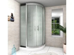 AcquaVapore Einhebelmischer<Dampfdusche Duschtempel Sauna Dusche Duschkabine D46-10M2-EC 90x90