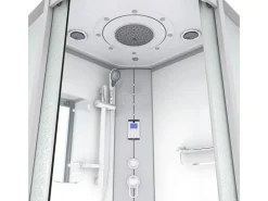 AcquaVapore Einhebelmischer<Dampfdusche Duschtempel Sauna Dusche Duschkabine D46-10M2-EC 90x90