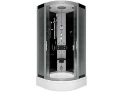 AcquaVapore Einhebelmischer<Dampfdusche Duschtempel Sauna Dusche Duschkabine D46-63M2-EC 100x100