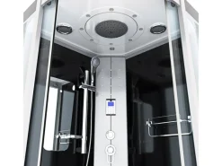 Online Dampfdusche Duschtempel Sauna Dusche Duschkabine D46-13T2-EC 90x90 Einhebelmischer
