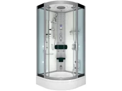 Clearance AcquaVapore Dampfdusche Duschtempel Sauna Dusche Duschkabine D46-60T2-EC 100x100
