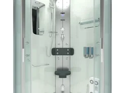 Clearance AcquaVapore Dampfdusche Duschtempel Sauna Dusche Duschkabine D46-60T2-EC 100x100