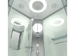 Clearance AcquaVapore Dampfdusche Duschtempel Sauna Dusche Duschkabine D46-60T2-EC 100x100