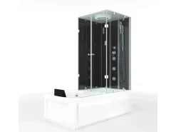 Hot AcquaVapore Dusche Wanne Kombination K05-L30-EC Duschkabine 180x90
