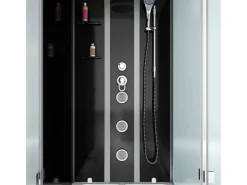 Hot AcquaVapore Dusche Wanne Kombination K05-L30-EC Duschkabine 180x90