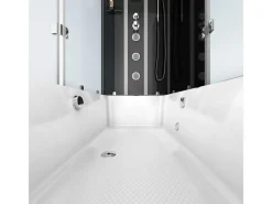 New Dusche Wanne Kombination K05-R31 Duschkabine 90x180 Einhebelmischer
