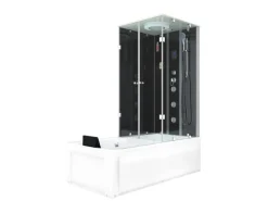Online Dusche Wanne Kombination K05-L31-EC Duschkabine 180x90 Einhebelmischer