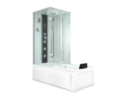 AcquaVapore Einhebelmischer<Dusche Wanne Kombination K05-R01 Duschkabine 90x180