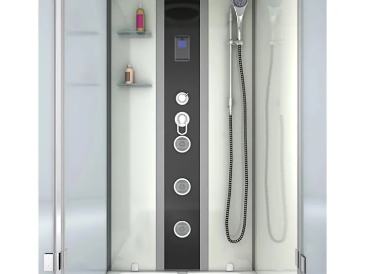 AcquaVapore Einhebelmischer<Dusche Wanne Kombination K05-R01 Duschkabine 90x180