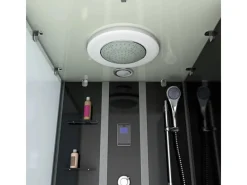 Discount Dusche Wanne Kombination K05-R31-EC Duschkabine 90x180 Einhebelmischer