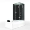 New Dusche Wanne Kombination K05-L30 Duschkabine 180x90 Einhebelmischer
