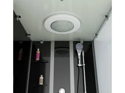 New Dusche Wanne Kombination K05-L30 Duschkabine 180x90 Einhebelmischer