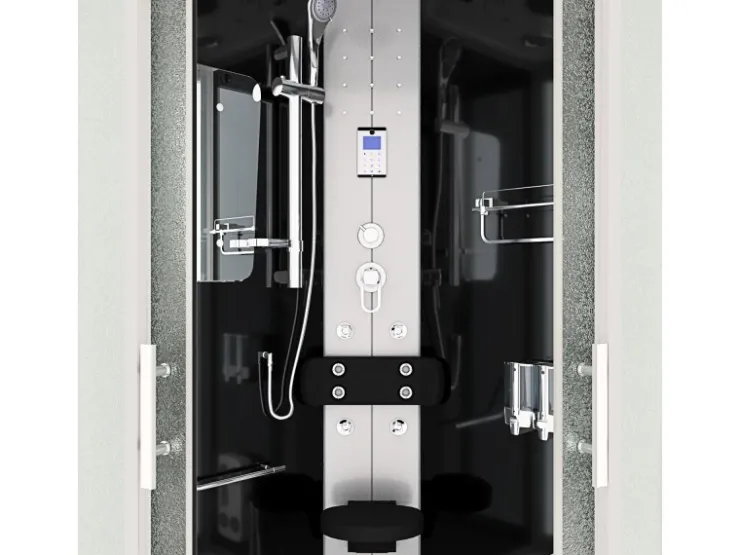 Outlet AcquaVapore Duschkabine Dusche D46-23M0 Komplettdusche Fertigdusche 100x100