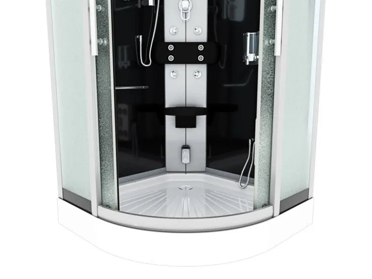 Outlet AcquaVapore Duschkabine Dusche D46-23M0 Komplettdusche Fertigdusche 100x100