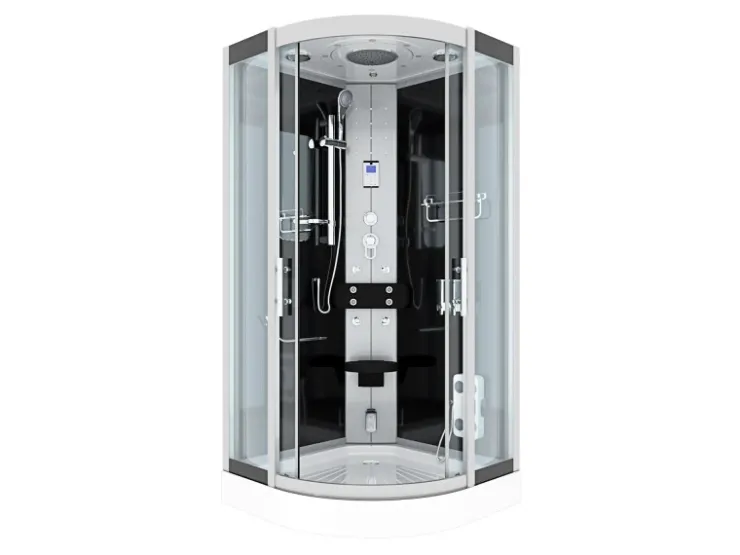 Discount AcquaVapore Duschkabine Dusche D46-03T0-EC Komplettdusche Fertigdusche 80x80