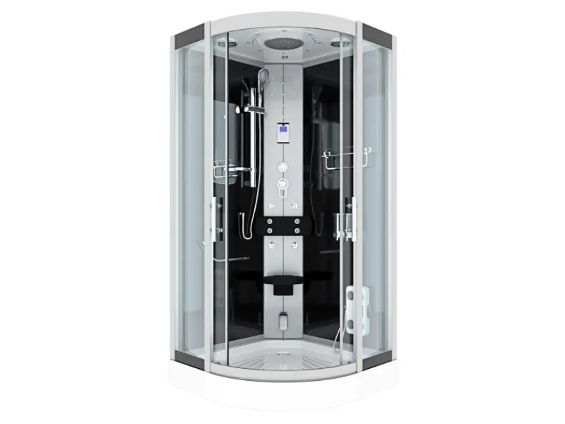 New Duschkabine Dusche D46-03T0 Komplettdusche Fertigdusche 80x80 Einhebelmischer