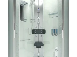 AcquaVapore Einhebelmischer<Duschkabine Dusche D46-50M0-EC Komplettdusche Fertigdusche 90x90