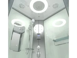 AcquaVapore Einhebelmischer<Duschkabine Dusche D46-50M0-EC Komplettdusche Fertigdusche 90x90