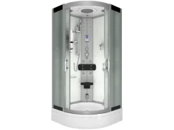 Discount Duschkabine Dusche D46-50M0 Komplettdusche Fertigdusche 90x90 Einhebelmischer
