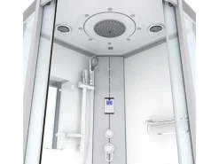 Clearance Duschkabine Dusche D46-00T0-EC Komplettdusche Fertigdusche 80x80 Einhebelmischer