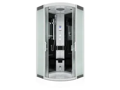 Sale Duschkabine Dusche D46-13M0-EC Komplettdusche Fertigdusche 90x90 Einhebelmischer