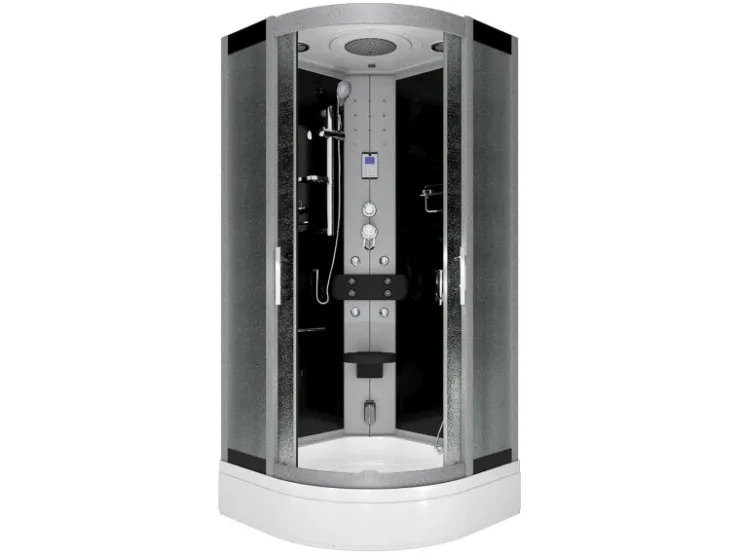 AcquaVapore Einhebelmischer<Duschkabine Dusche D46-63M0 Komplettdusche Fertigdusche 100x100