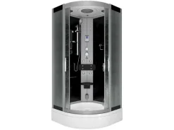 Hot Duschkabine Dusche D46-63M0-EC Komplettdusche Fertigdusche 100x100 Einhebelmischer