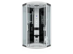 AcquaVapore Einhebelmischer<Duschkabine Dusche D46-23T0-EC Komplettdusche Fertigdusche 100x100