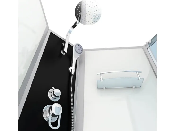 Hot AcquaVapore Kombination Badewanne Dusche K50-L00-EC Duschtempel 170x100