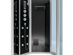 New Kombination Badewanne Dusche K55-R31 Duschtempel 100x170 Einhebelmischer