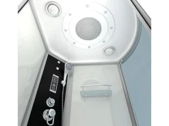 Outlet Kombination Badewanne Dusche K55-L01-EC Duschtempel 170x100 Einhebelmischer