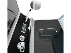 Best Kombination Badewanne Dusche K50-L31-EC Duschtempel 170x100 Einhebelmischer