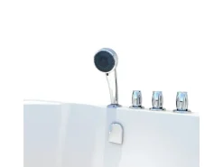 Clearance AcquaVapore Seniorendusche und Badewanne mit Tür S12D-TH-R Dusche 85x170