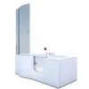 Discount AcquaVapore Seniorendusche und Badewanne mit Tür S12D-TH-R-EC Dusche 85x170