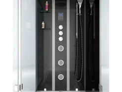 Online AcquaVapore Whirlpool Dusche Kombination K05-R33-WP-EC Duschtempel 90x180