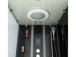 Online AcquaVapore Whirlpool Dusche Kombination K05-R33-WP-EC Duschtempel 90x180