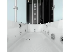 Discount Whirlpool Dusche Kombination K05-R30-WP Duschtempel 90x180 Einhebelmischer