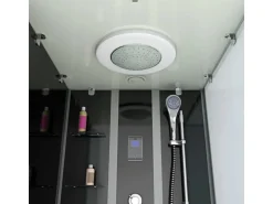 Sale AcquaVapore Whirlpool Dusche Kombination K05-R32-WP-EC Duschtempel 90x180