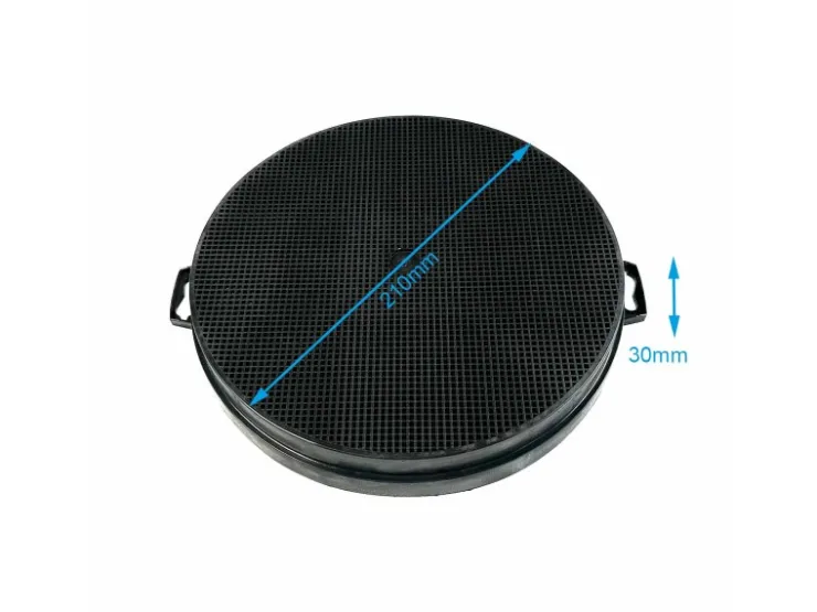 AIR2GO Dunstabzugshauben-Filter|Unterbauhauben<Aktivkohlefilter für Arthur Martin Typ 210 und E3CFT210