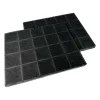 Sale Aktivkohlefilter für Boretti KF113 - 2 Stück Dunstabzugshauben-Filter|Unterbauhauben